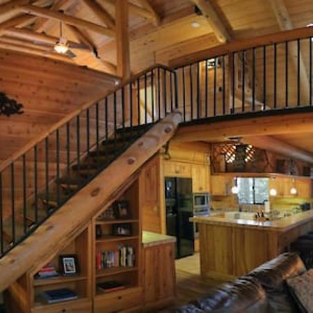 Eagles Nest - Natural Log Cabin With Guest House Idyllwild Kültér fotó