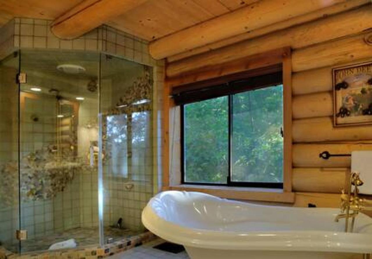 Eagles Nest - Natural Log Cabin With Guest House Idyllwild Kültér fotó