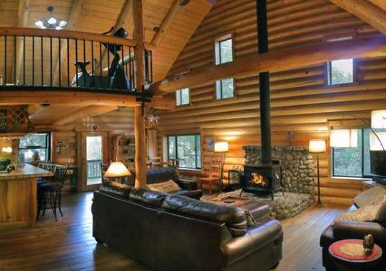 Eagles Nest - Natural Log Cabin With Guest House Idyllwild Kültér fotó
